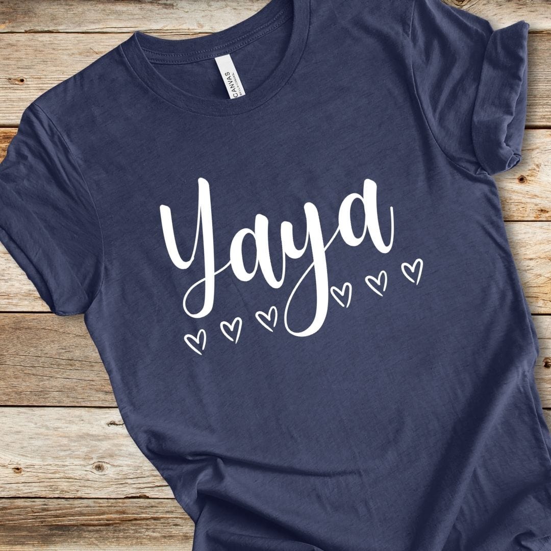 Yaya With Hearts Tee