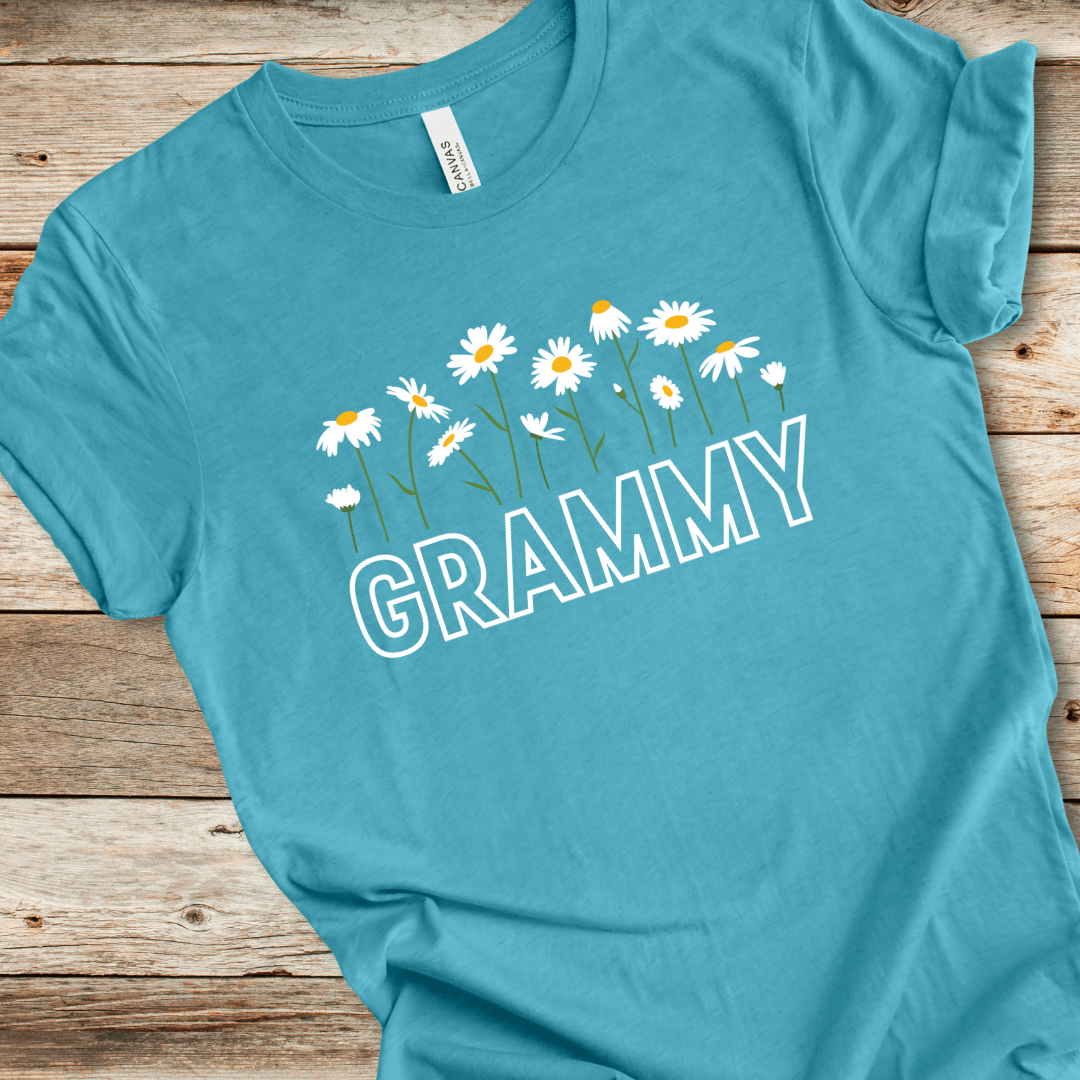 Grammy With Daisies Tee