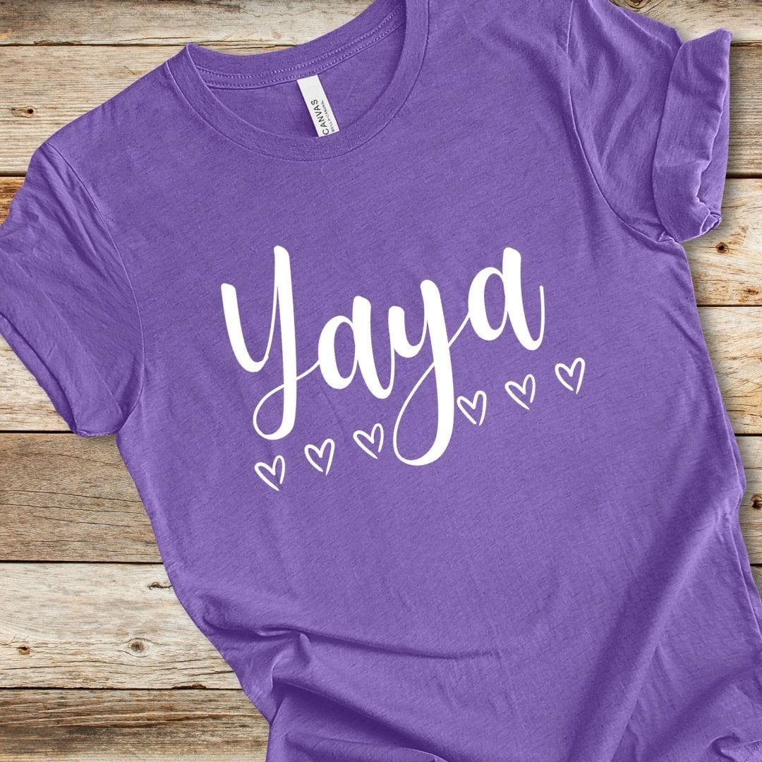Yaya With Hearts Tee