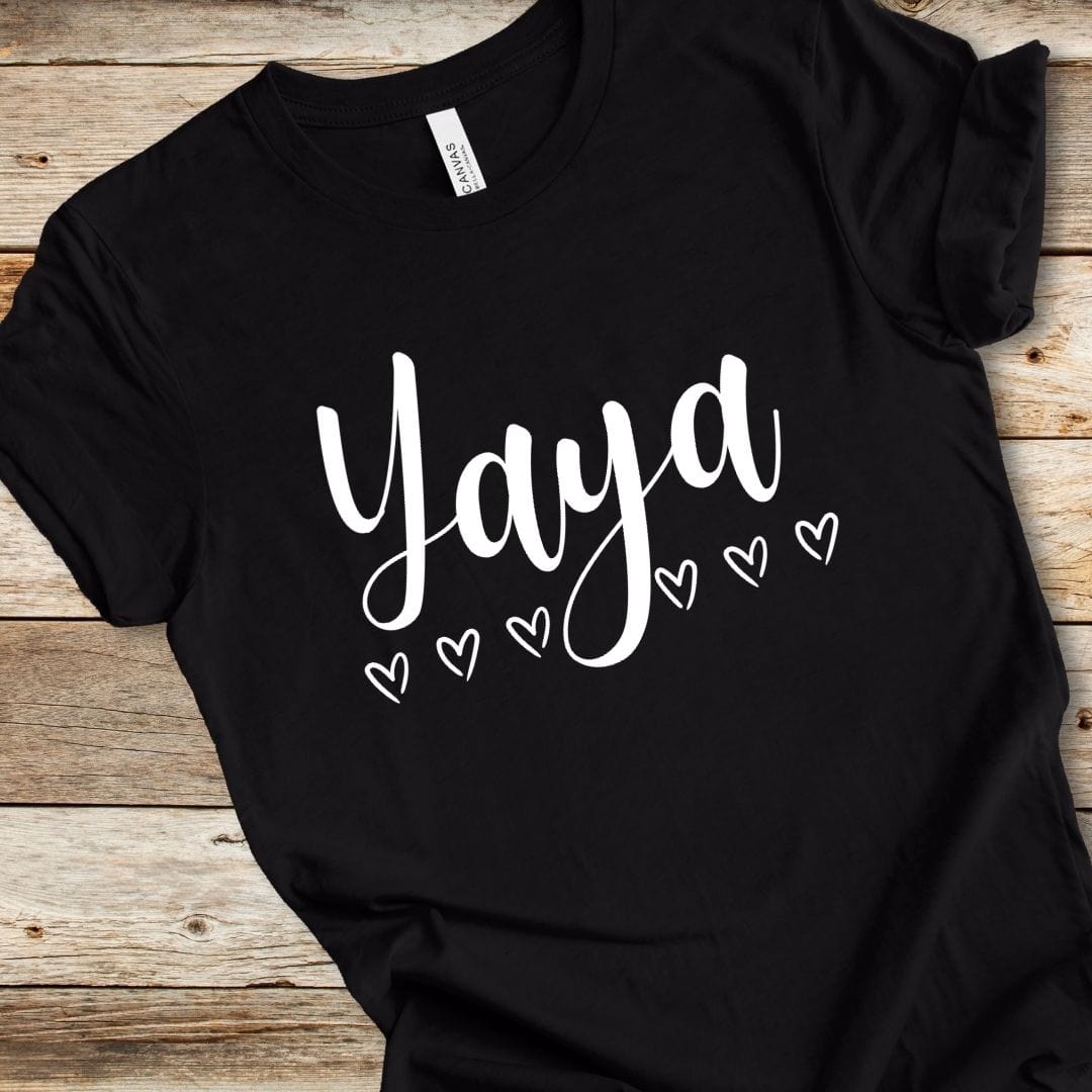 Yaya With Hearts Tee