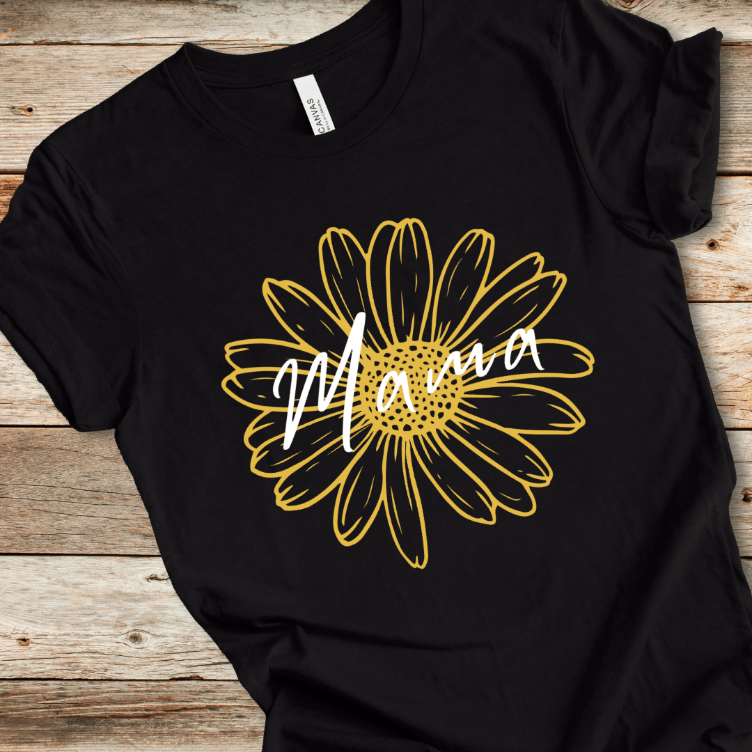 Yellow Daisy Mama Tee
