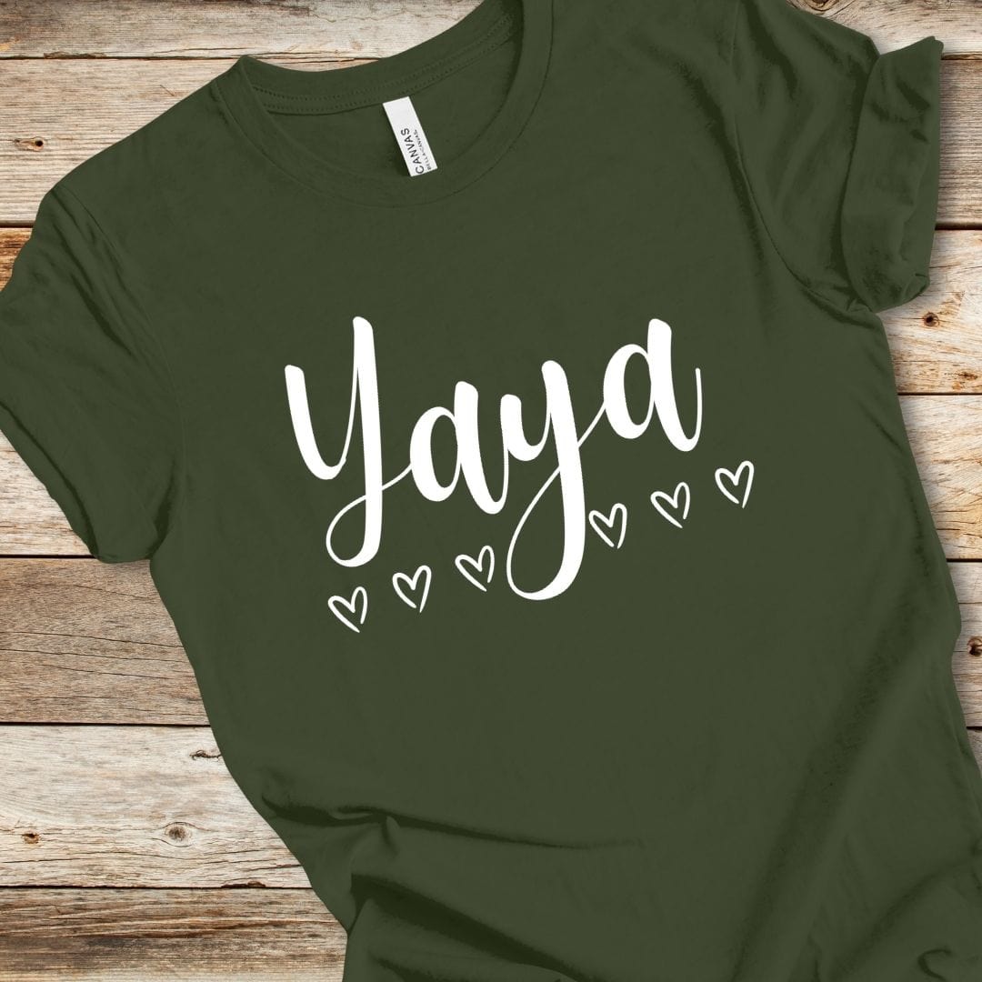 Yaya With Hearts Tee