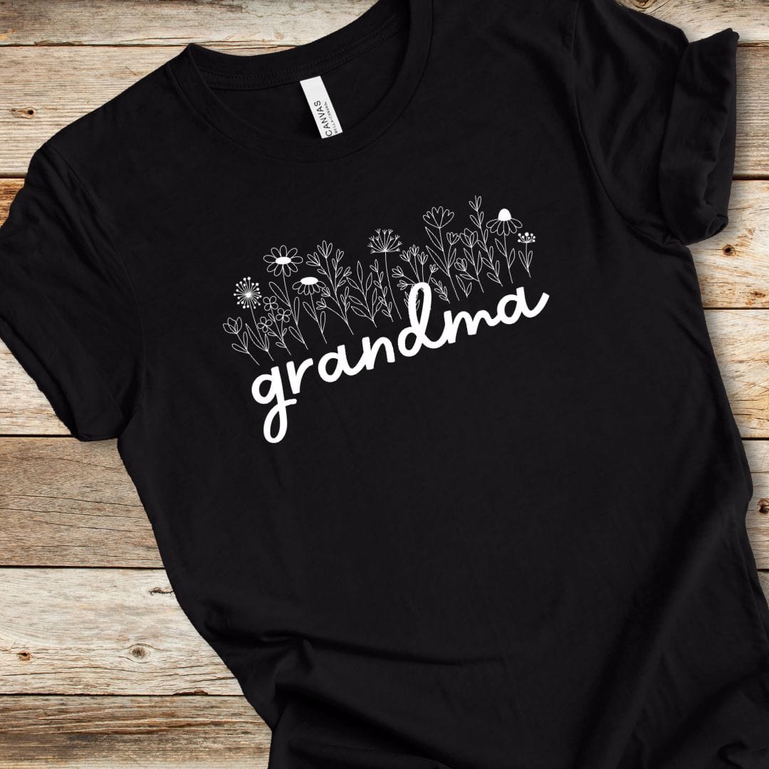 Wildflower Grandma Tee