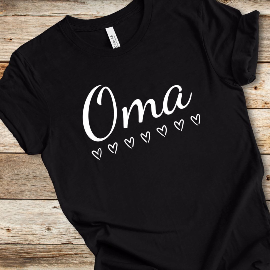 Oma With Hearts Tee