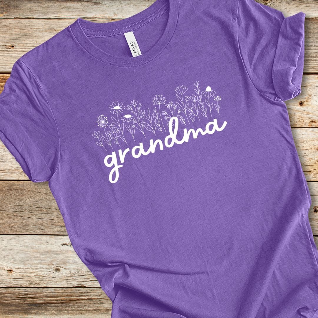 Wildflower Grandma Tee