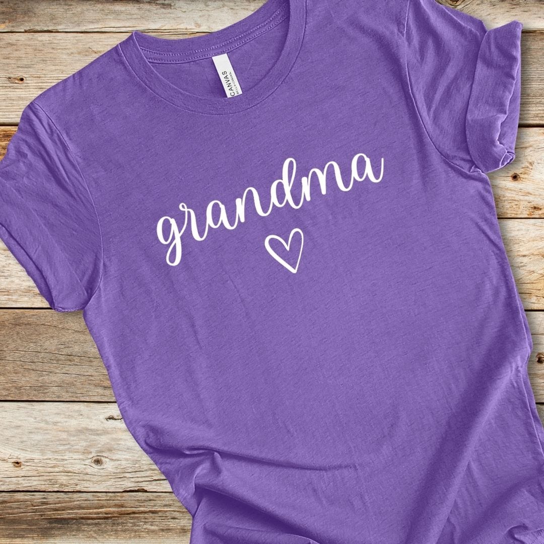 Grandma With Heart Tee