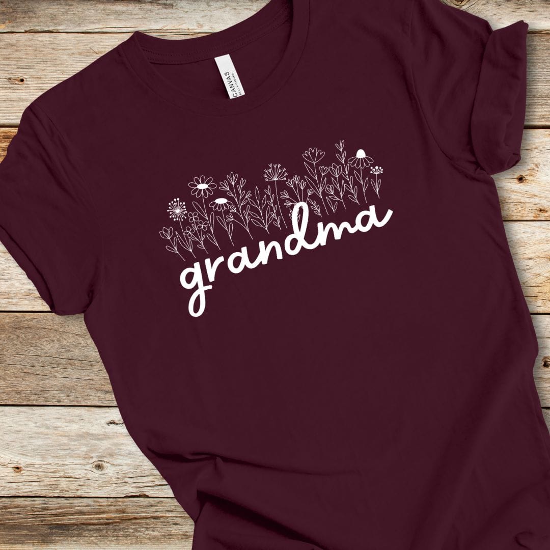 Wildflower Grandma Tee