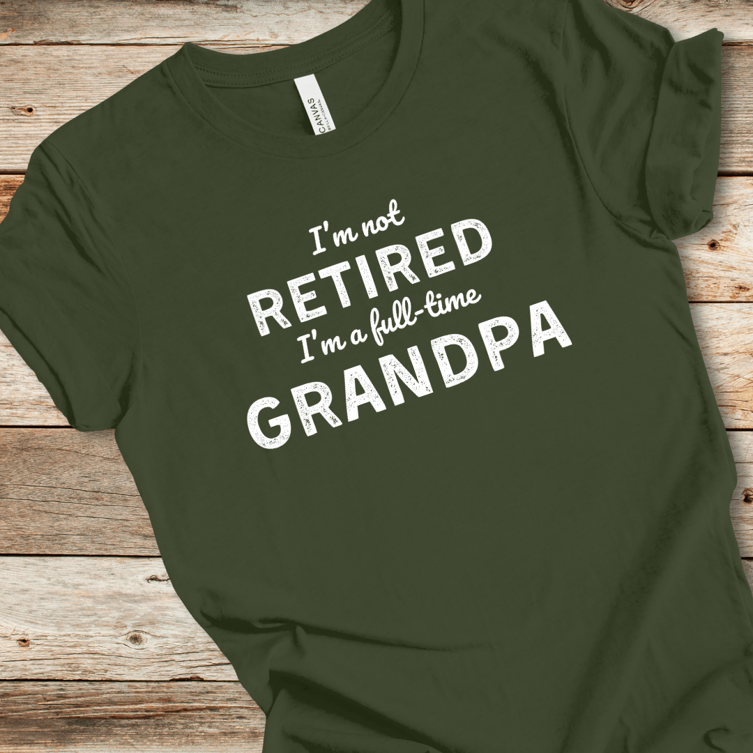 Full-Time Grandpa Tee