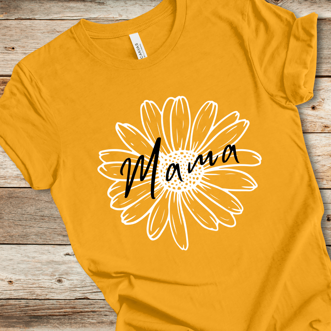 Yellow Daisy Mama Tee