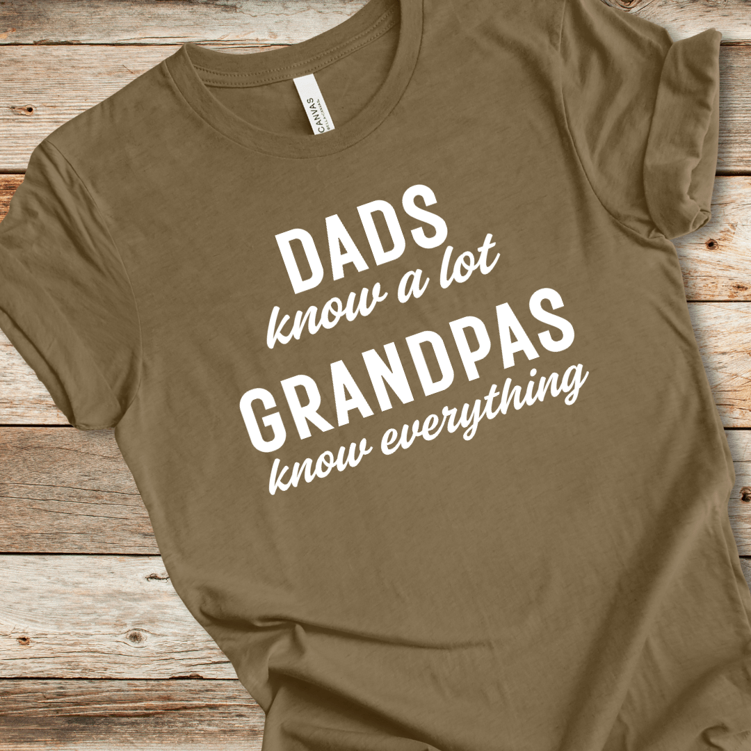 Grandpas Know Everything Tee