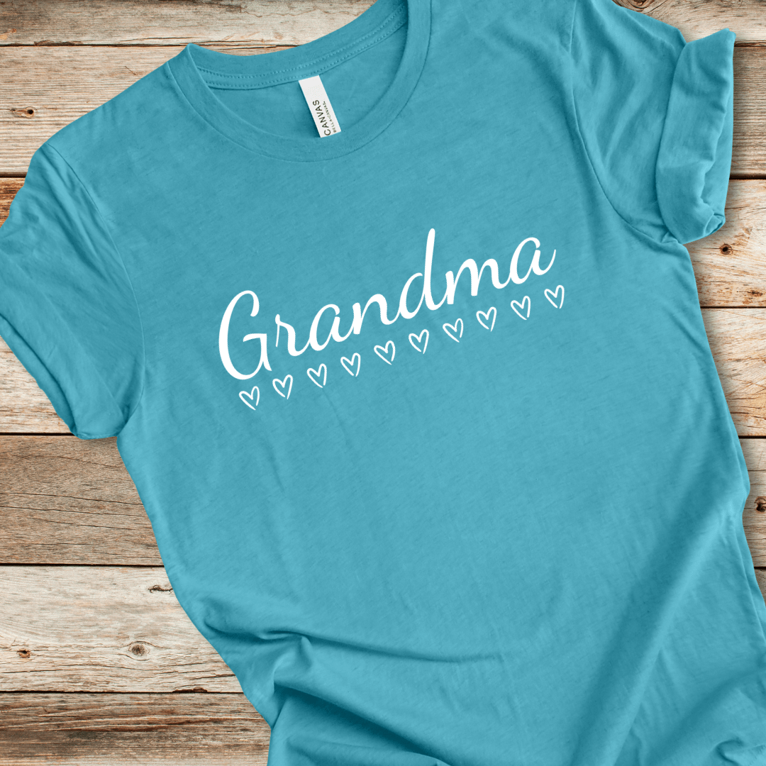 Grandma With Hearts Tee