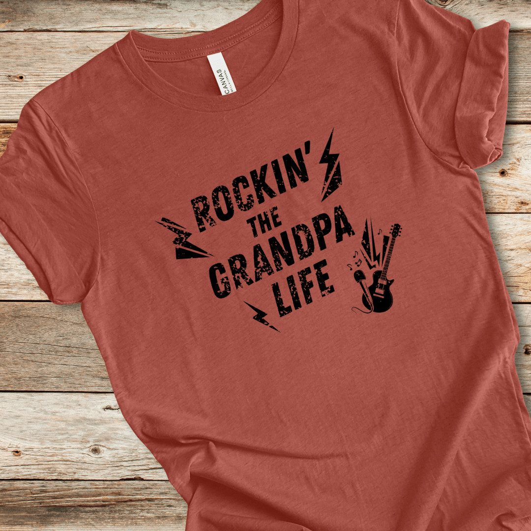 Rockin' The Grandpa Life Tee