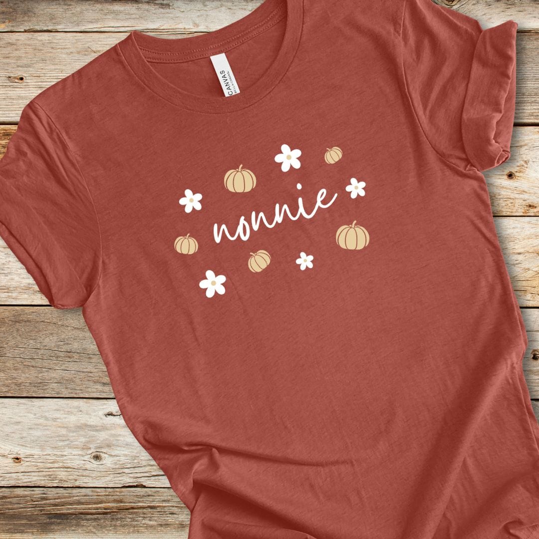 Pumpkin Daisy Nonnie Tee