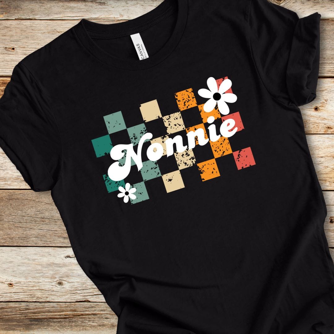 Colorful Retro Nonnie Tee