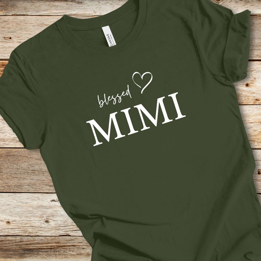 Blessed Mimi Heart Tee