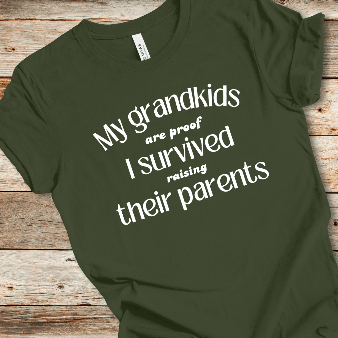 I Survived Raising Their Parents Tee