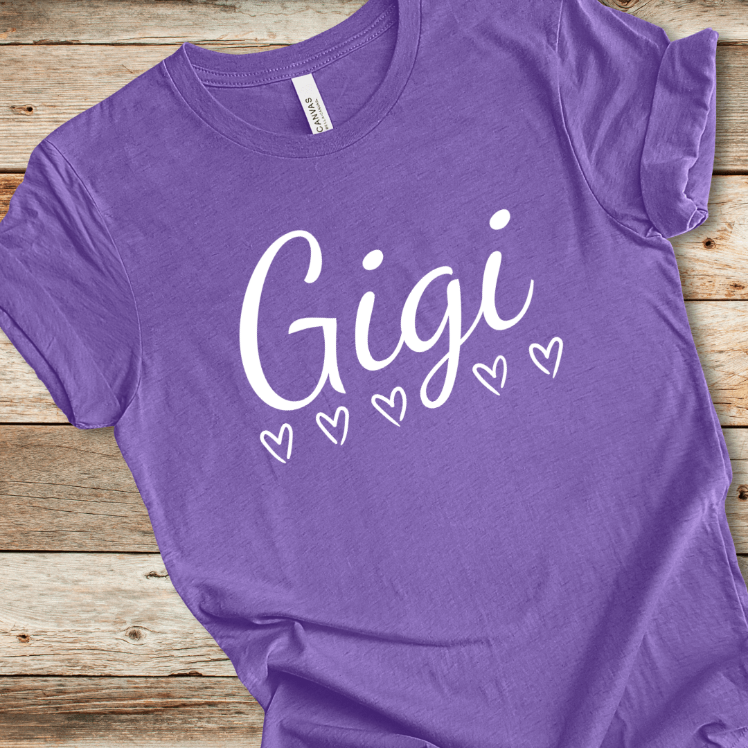 Gigi With Hearts Tee