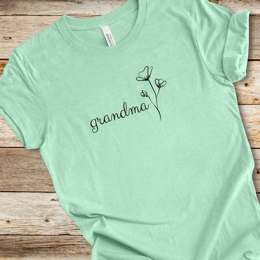 Grandma Flower Tee