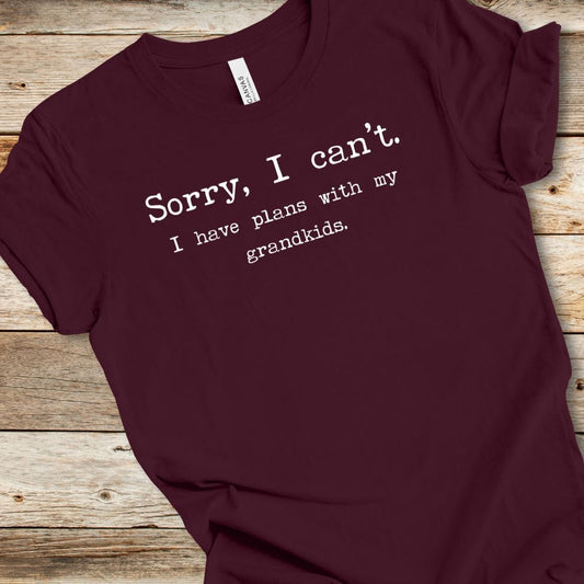 Plans With My Grandkids Tee