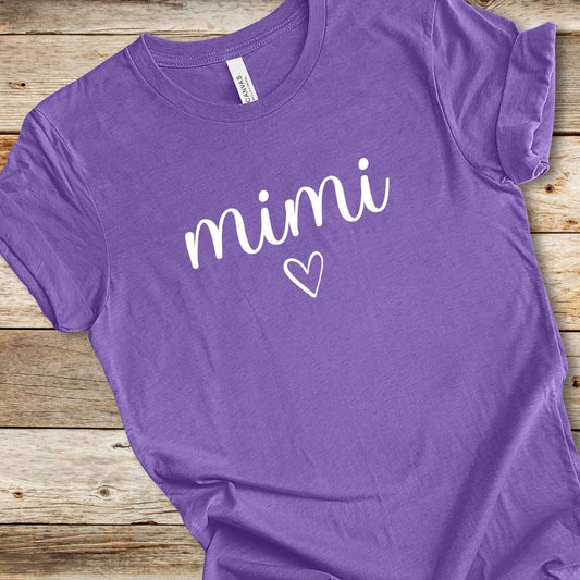 Mimi With Heart Tee