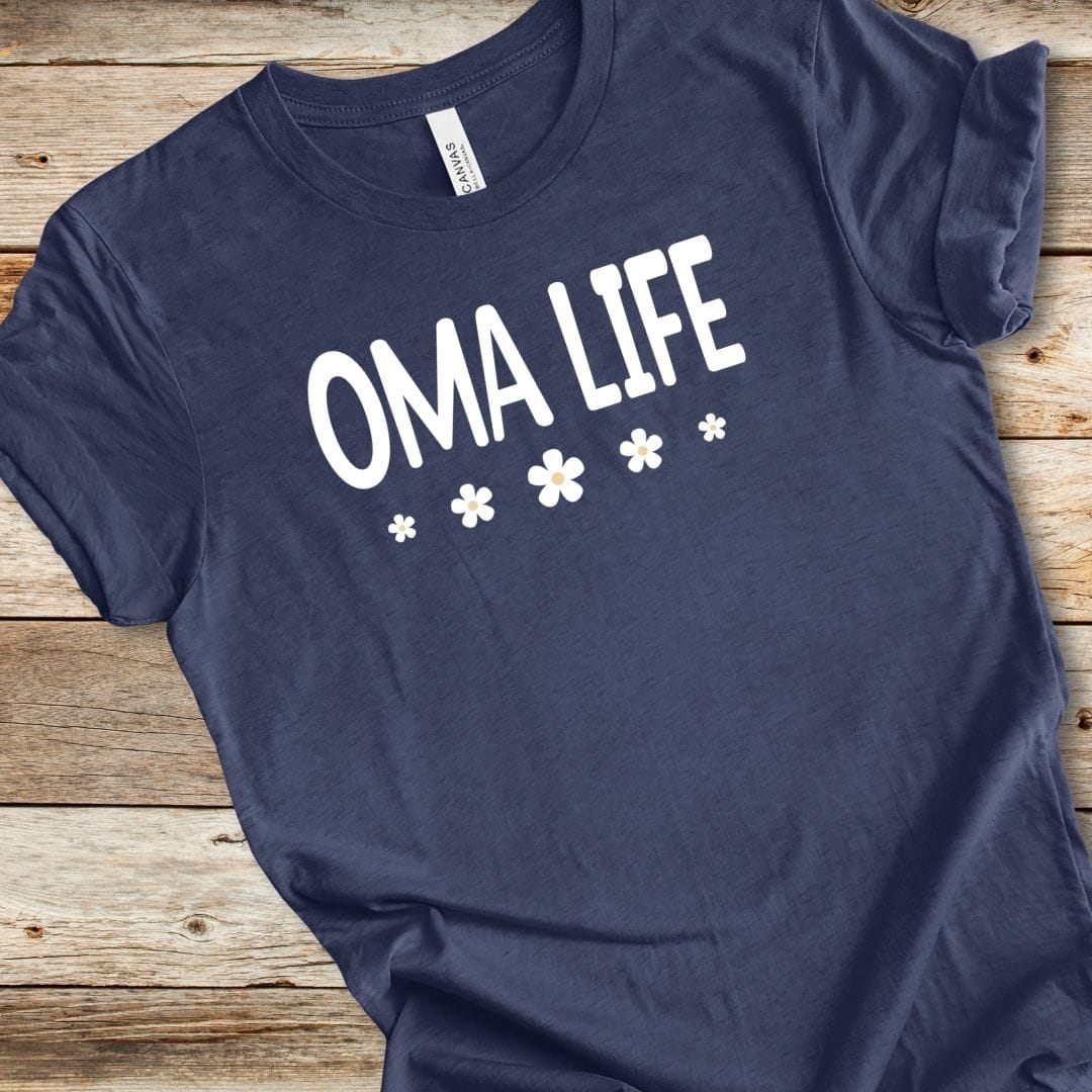 Oma Life Flower Tee