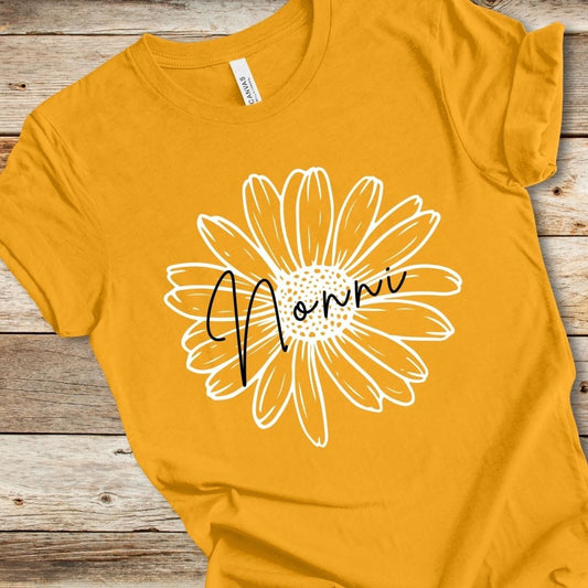 Yellow Daisy Nonni Tee