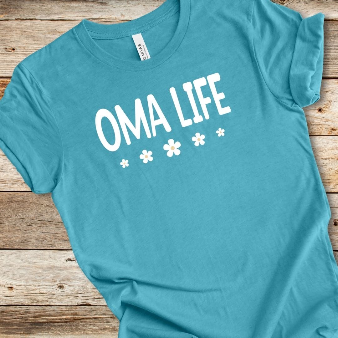 Oma Life Flower Tee