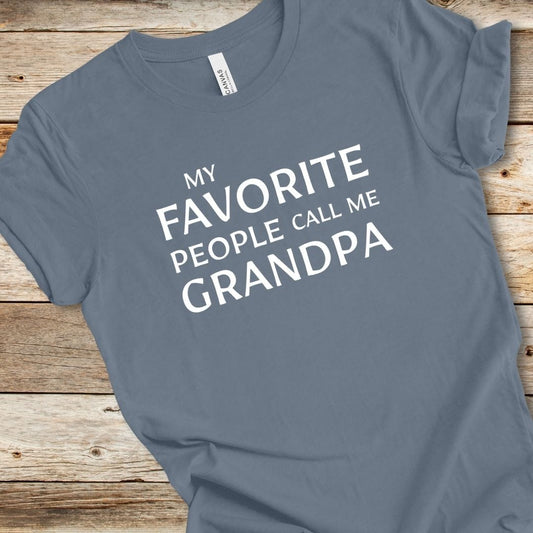 Favorite People Call Me Grandpa Tee