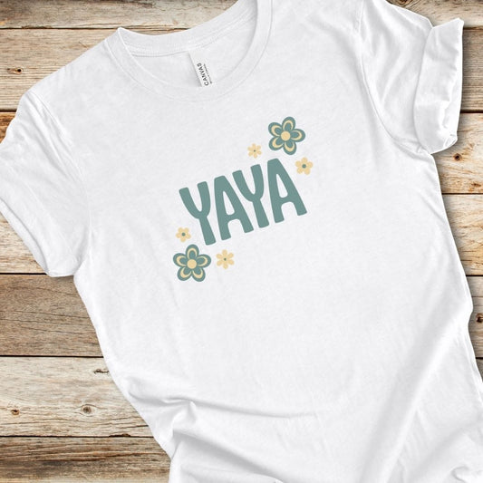 Blue Floral Yaya Tee