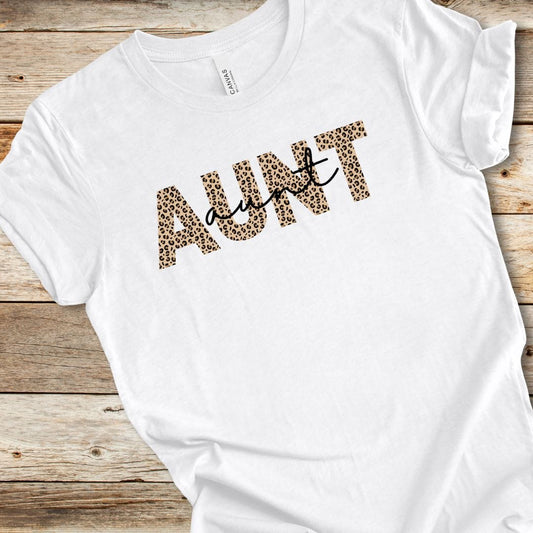 Leopard Print Aunt Tee