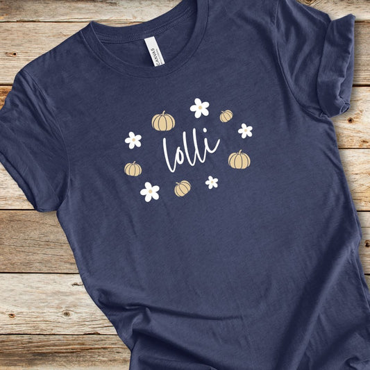 Pumpkin Daisy Lolli Tee