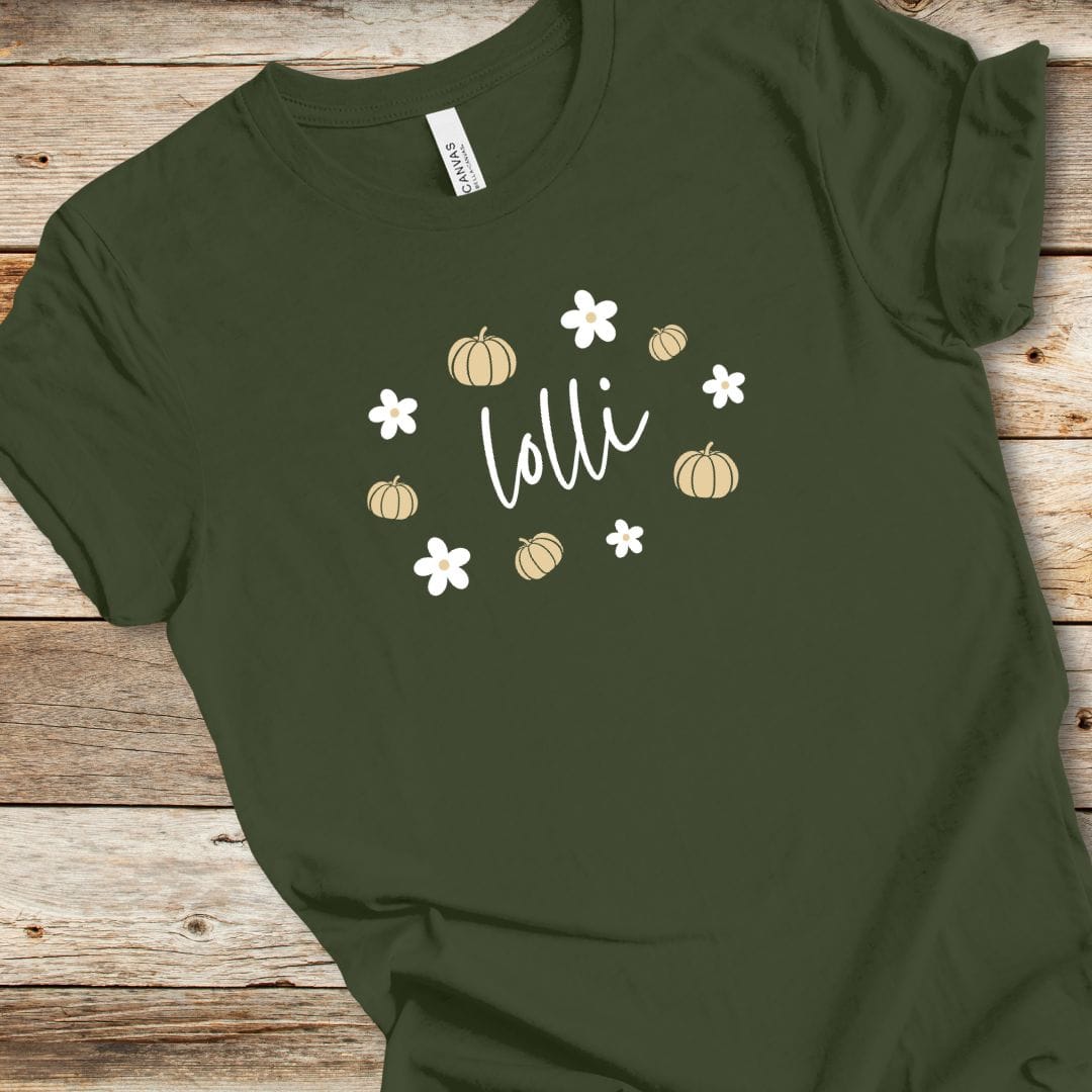 Pumpkin Daisy Lolli Tee