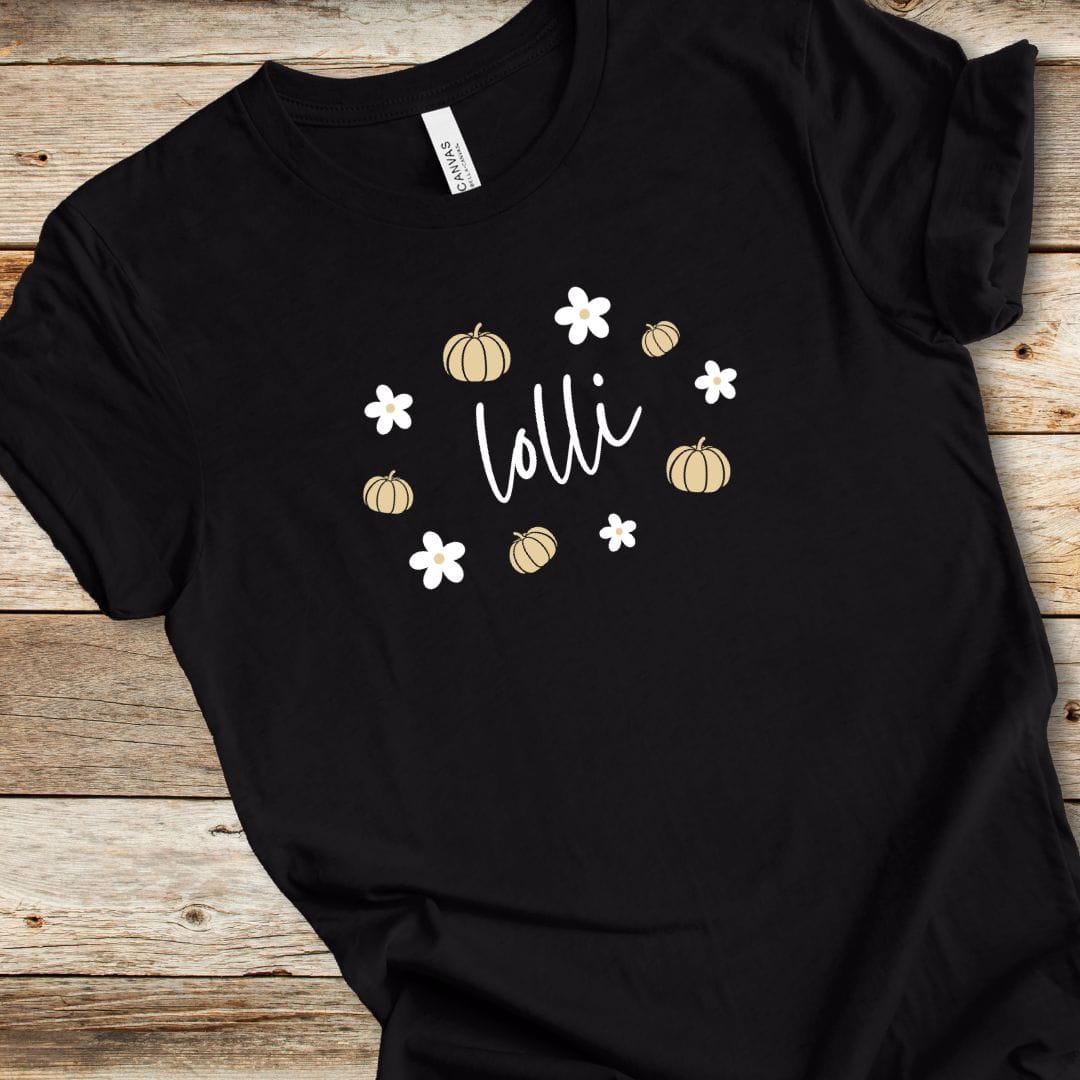 Pumpkin Daisy Lolli Tee