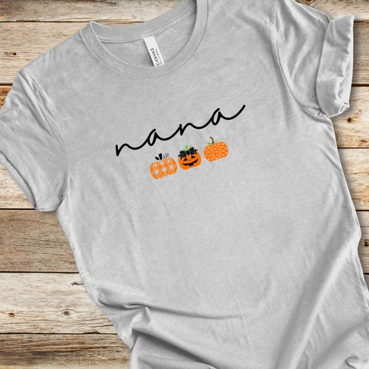 Halloween Pumpkin Nana Tee