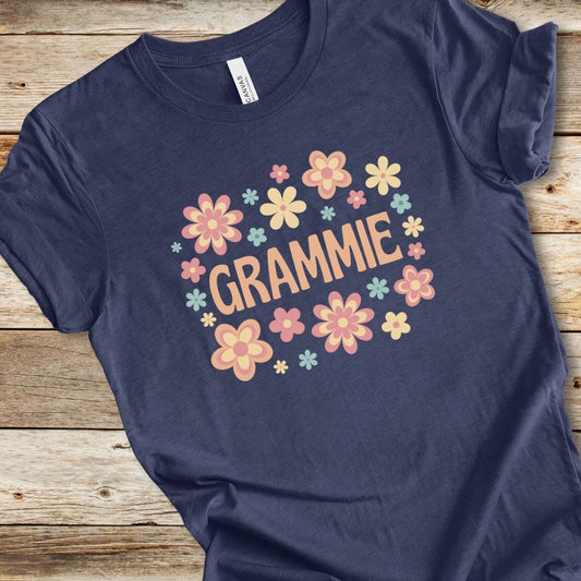 Retro Floral Grammie Tee