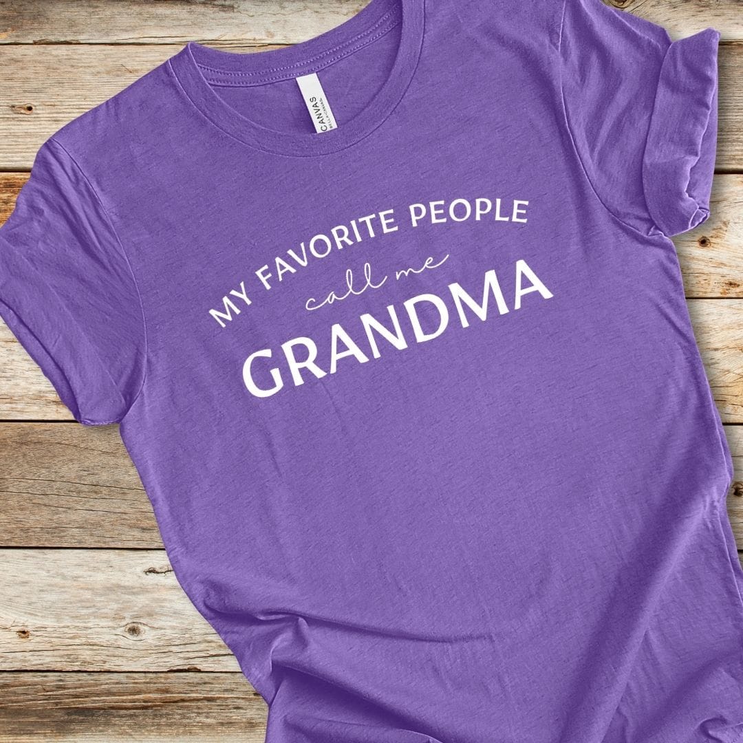My Favorite People Call Me Grandma Tee