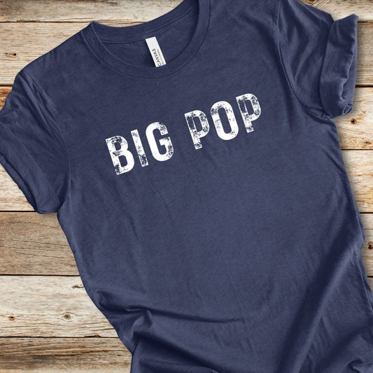 Distressed Big Pop Tee