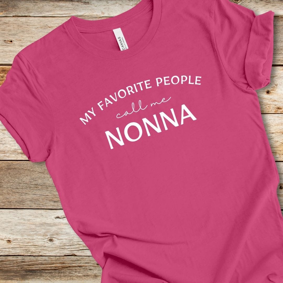 My Favorite People Call Me Nonna Tee