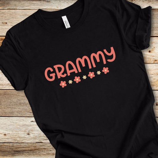 Pink Floral Grammy Tee