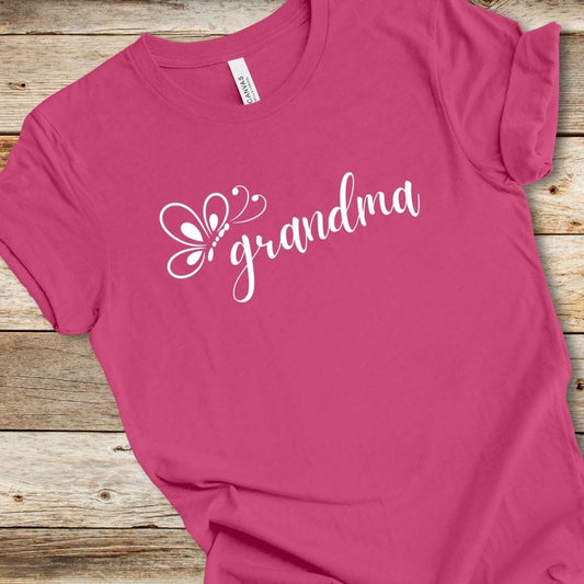 Butterfly Grandma Tee