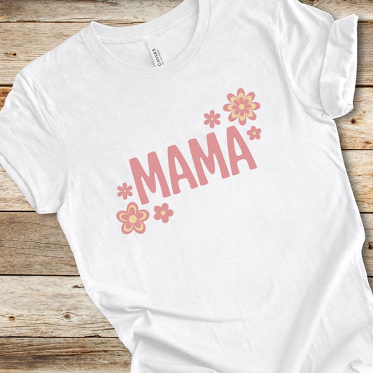 Pink Floral Mama Tee