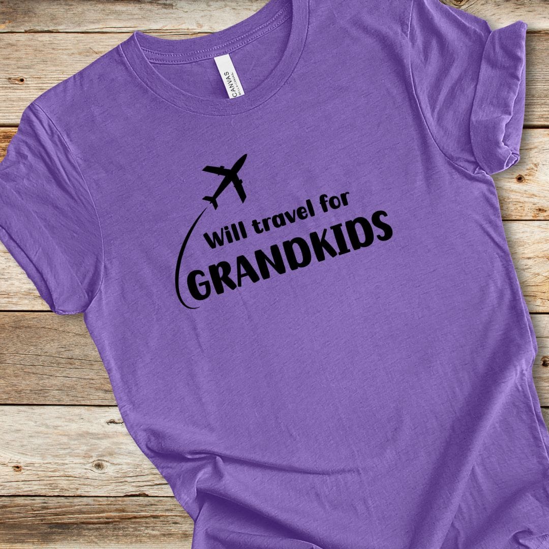 Will Travel For Grandkids Tee