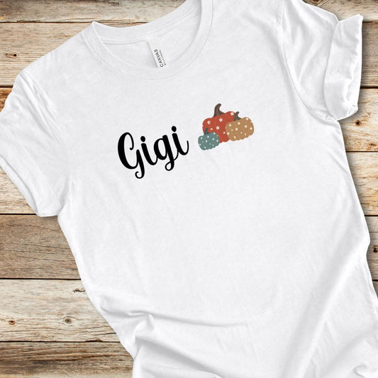 Floral Pumpkin Gigi Tee