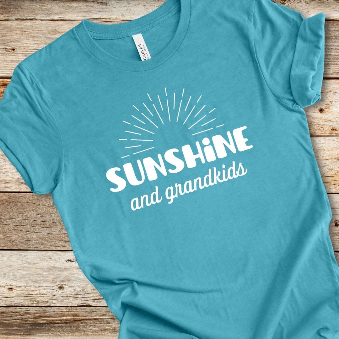Sunshine And Grandkids Tee