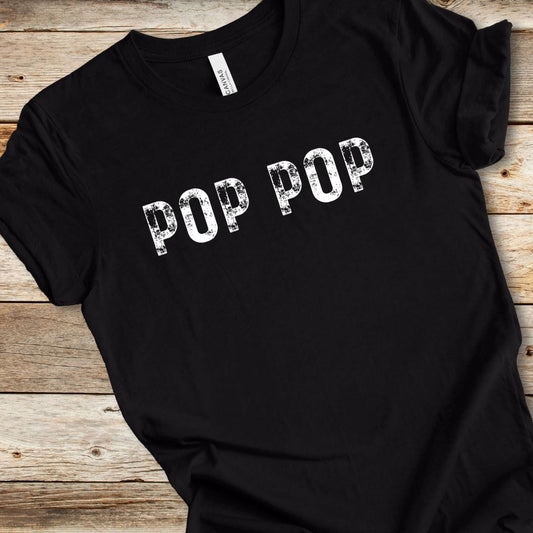 Distressed Pop Pop Tee