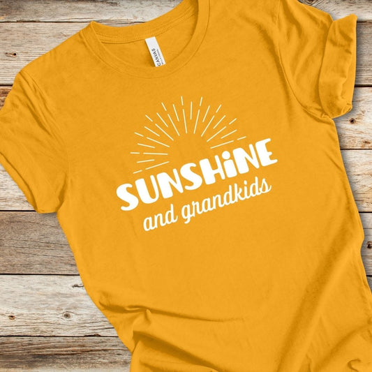 Sunshine And Grandkids Tee