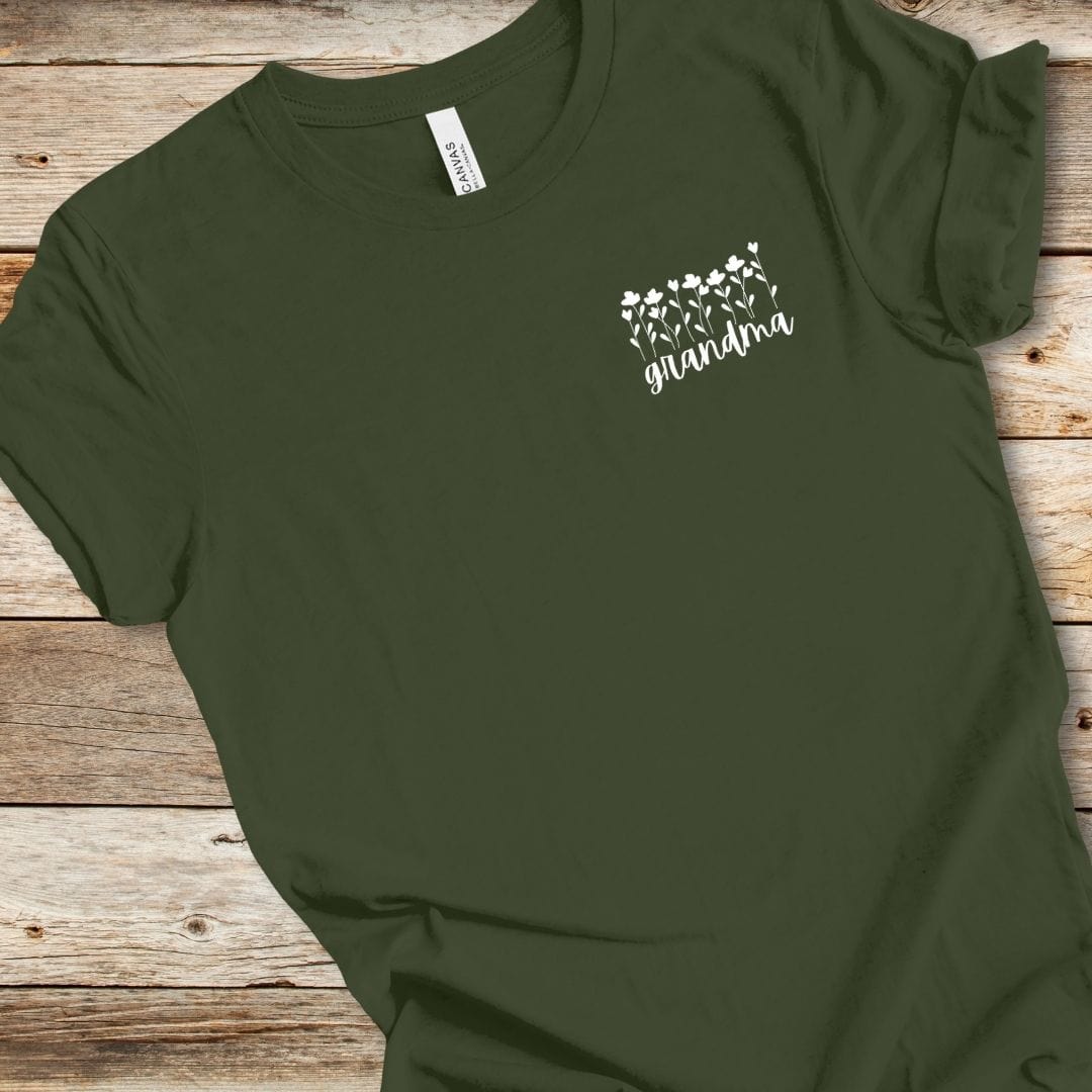 Wildflower Grandma Tee