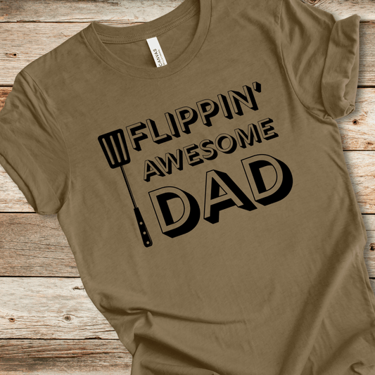 Flippin' Awesome Dad Tee