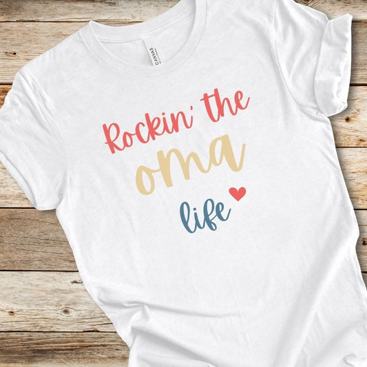 Rockin' The Oma Life Tee