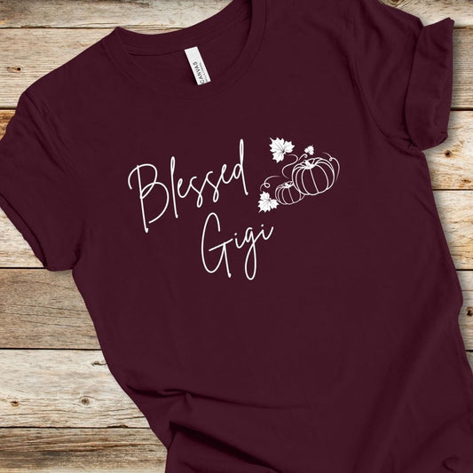 Fall Blessed Gigi Tee